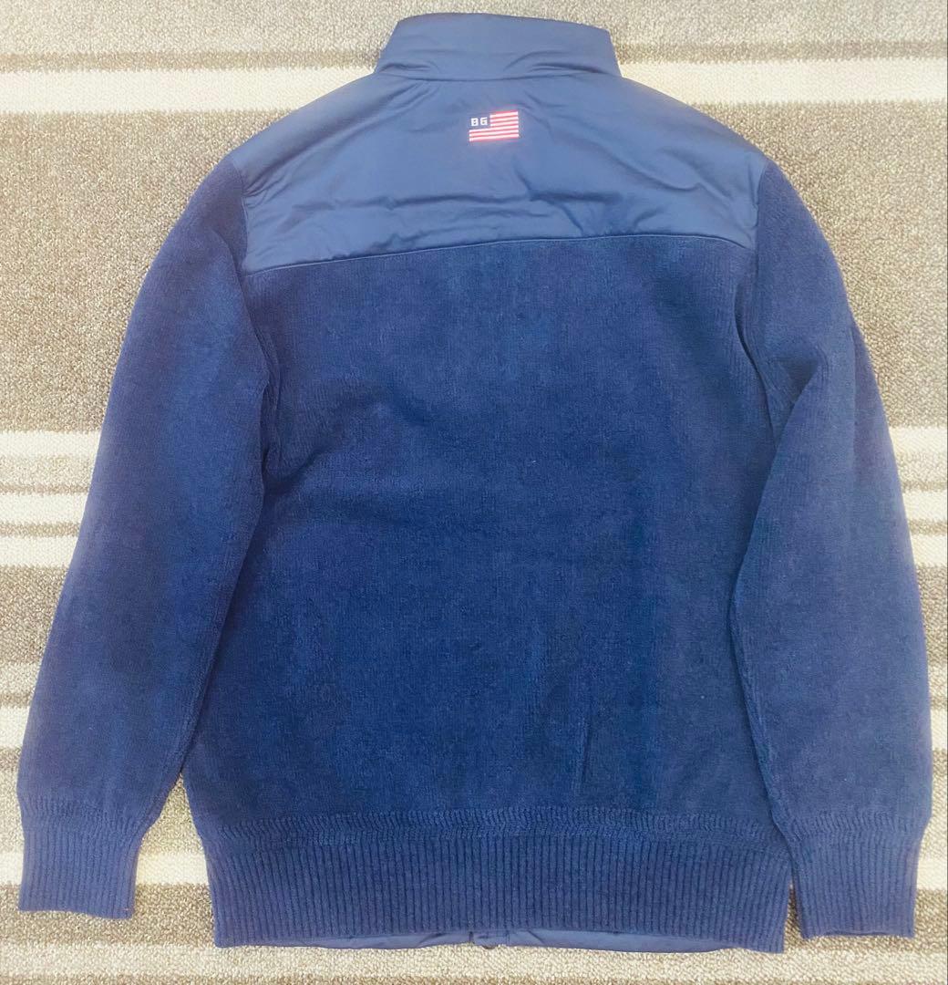 BRIEFING MS WINDBLOCK KNIT BLOUSON ネイビー