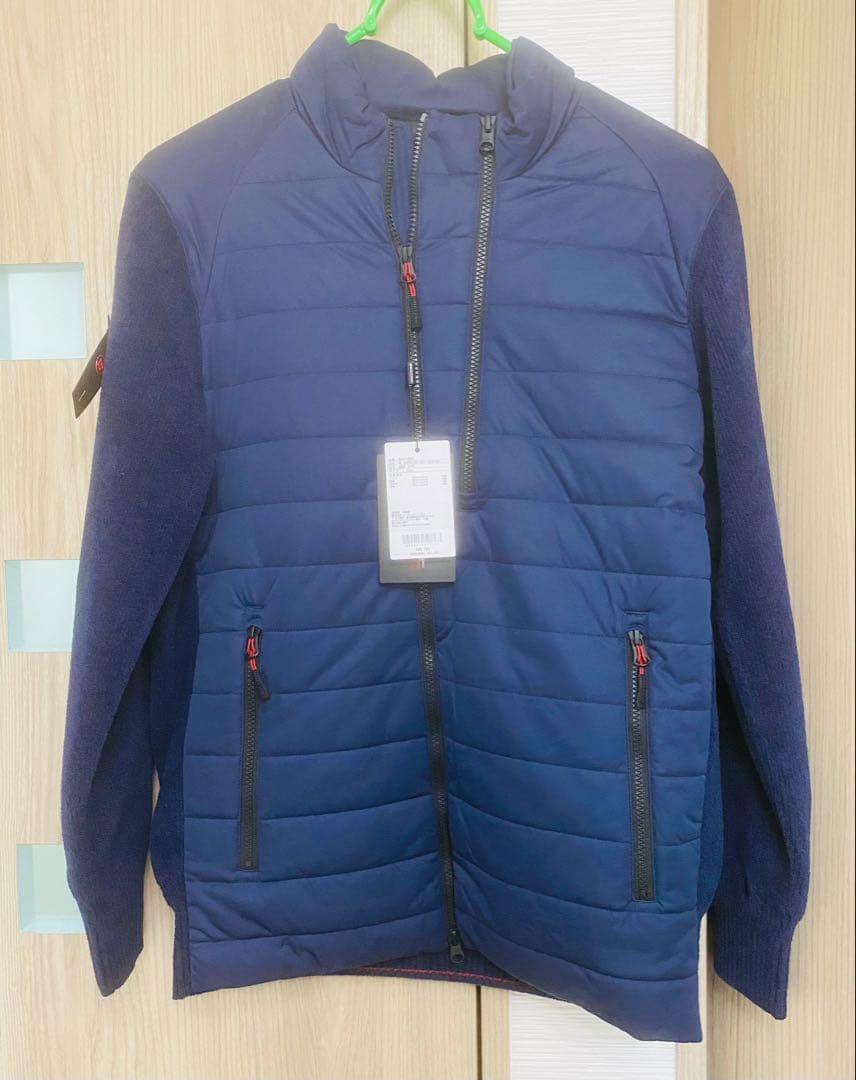 BRIEFING MS WINDBLOCK KNIT BLOUSON ネイビー