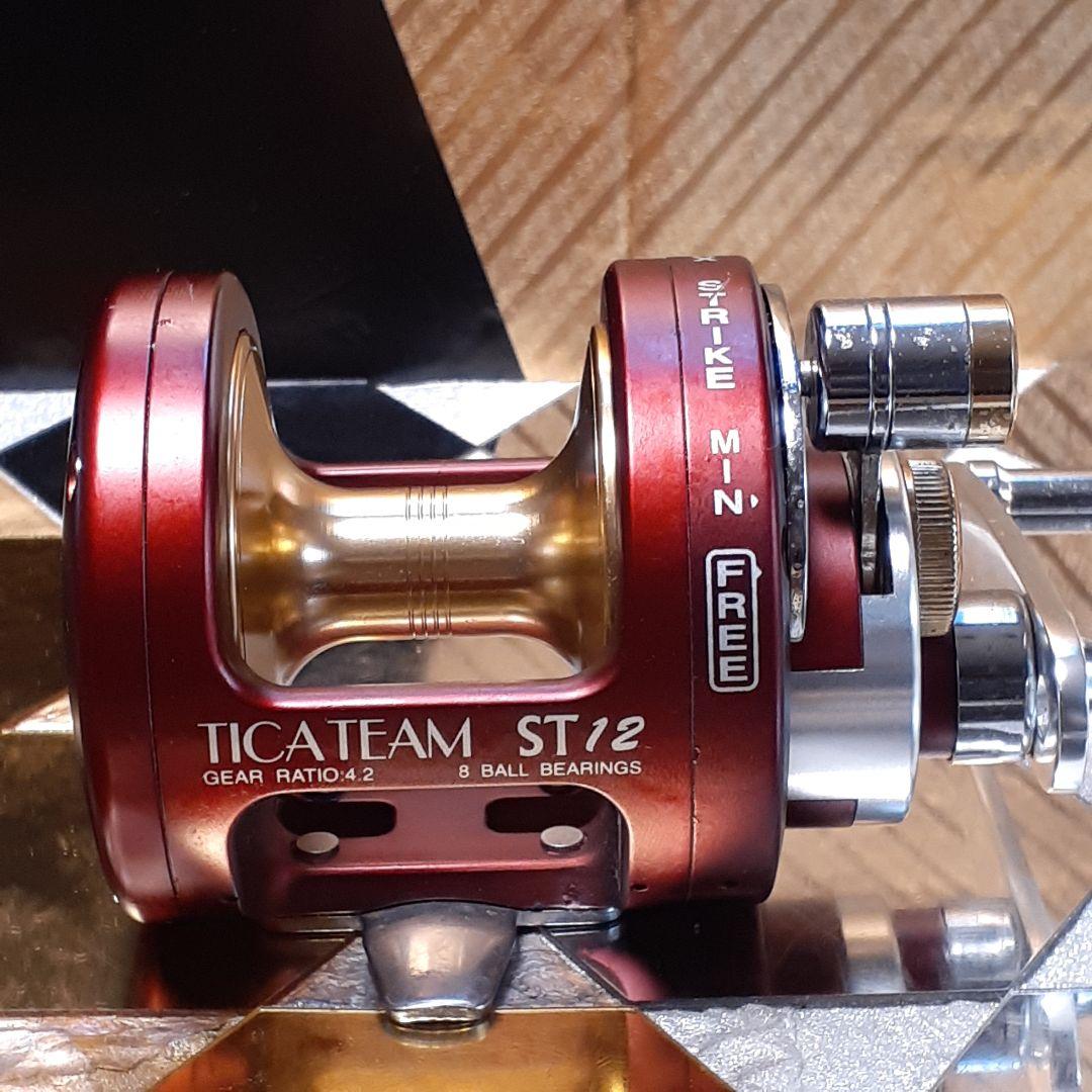 TICA TEAM ST12 ベイトリール トローリング 船用 磯釣り 極美品