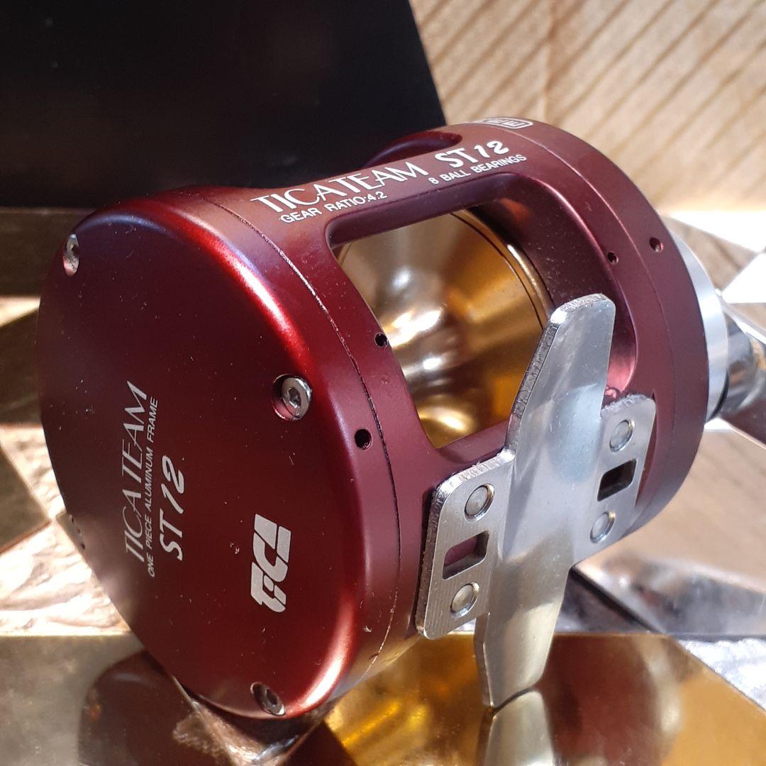 TICA TEAM ST12 ベイトリール トローリング 船用 磯釣り 極美品