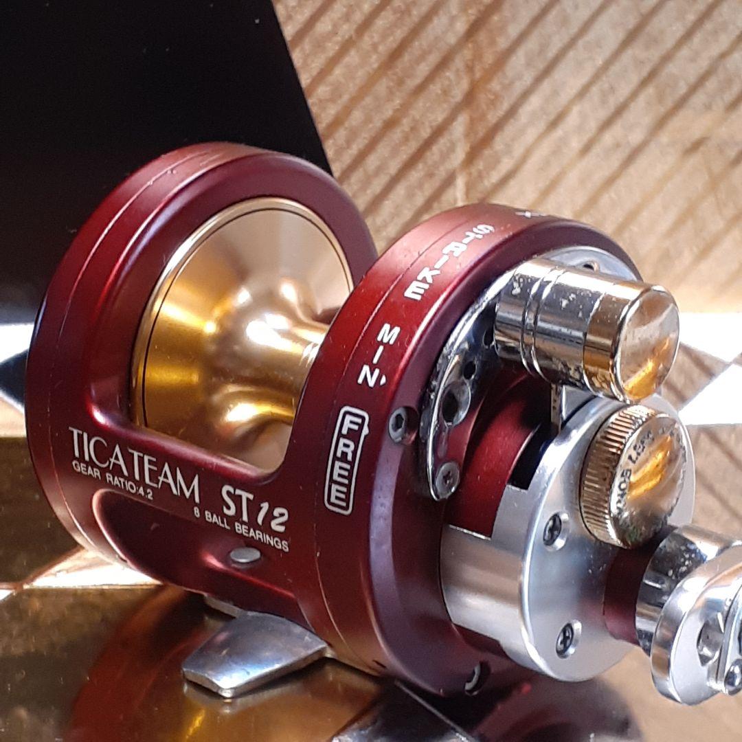 TICA TEAM ST12 ベイトリール トローリング 船用 磯釣り 極美品