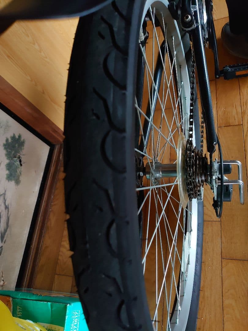 SHIMANO折り畳み自転車18段変速