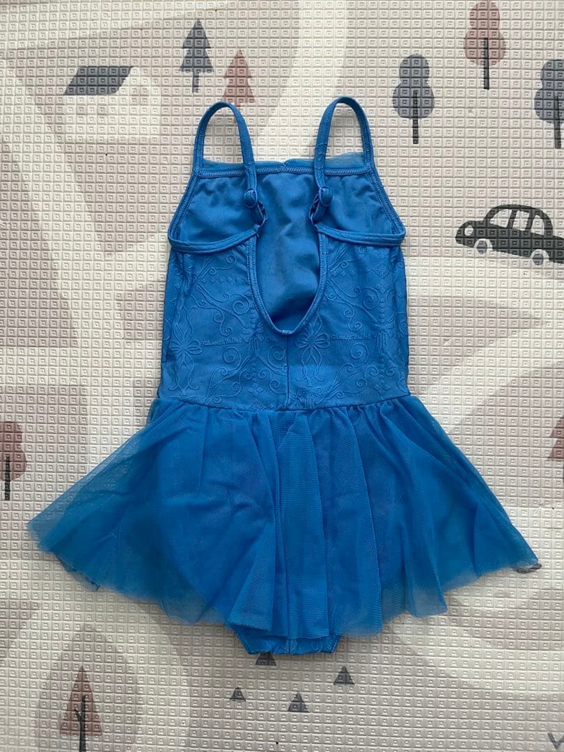 【美品】チャコット　レオタード　青　120