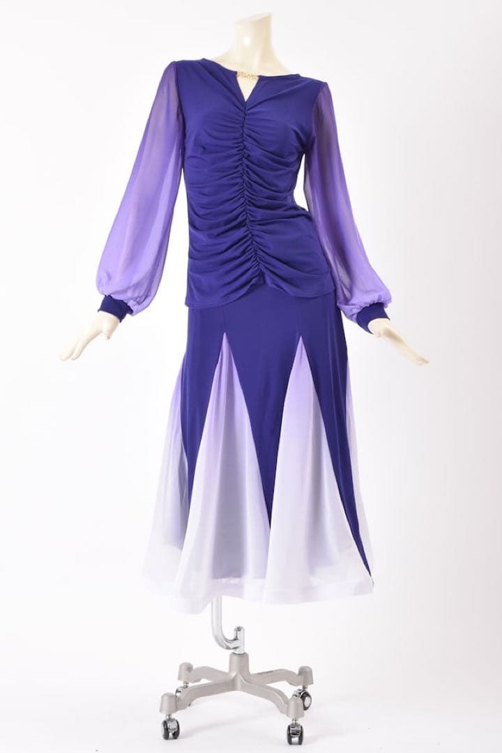 【新品】TAKA DANCE 社交ダンス用 紫 M