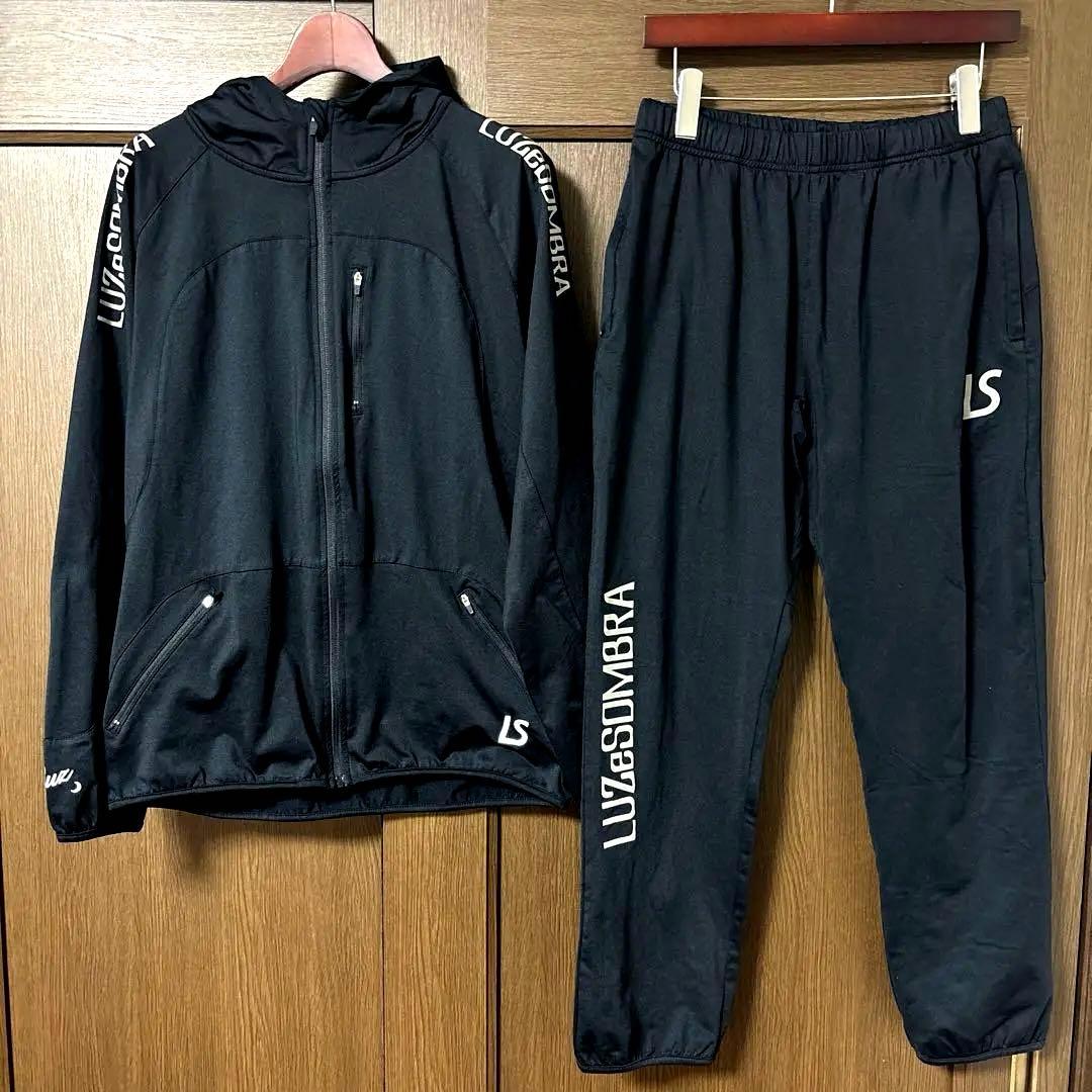 最終値下　ルースイソンブラ 裏起毛ジャージ上下　XL ブラック