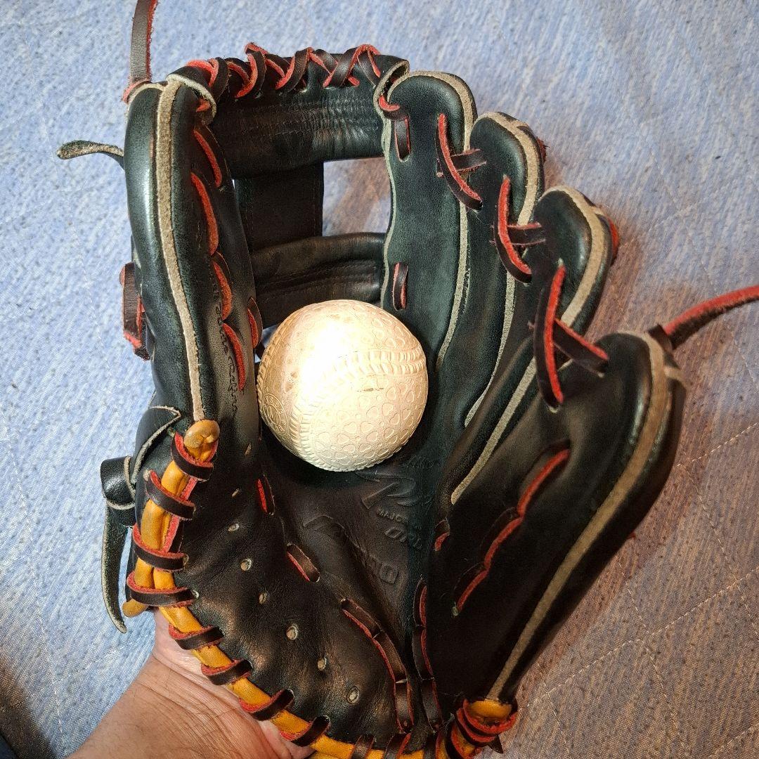 軟式ミズノプロ内野手用Mブラック