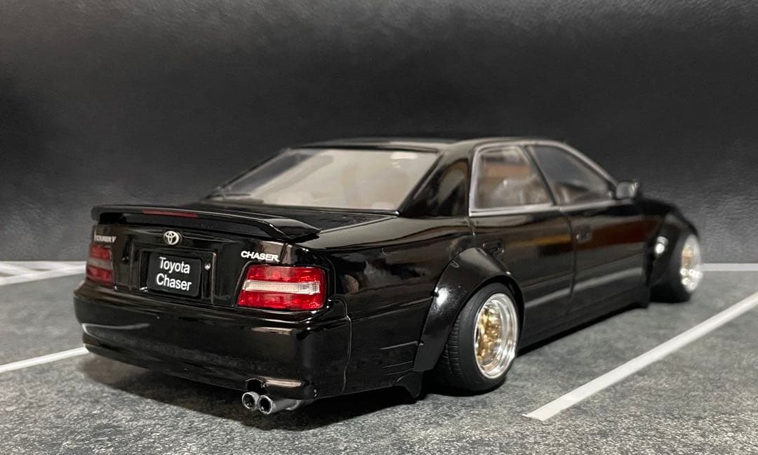 1/24 アシェット 国産名車 TOYOTA チェイサー改 旧車 カスタム