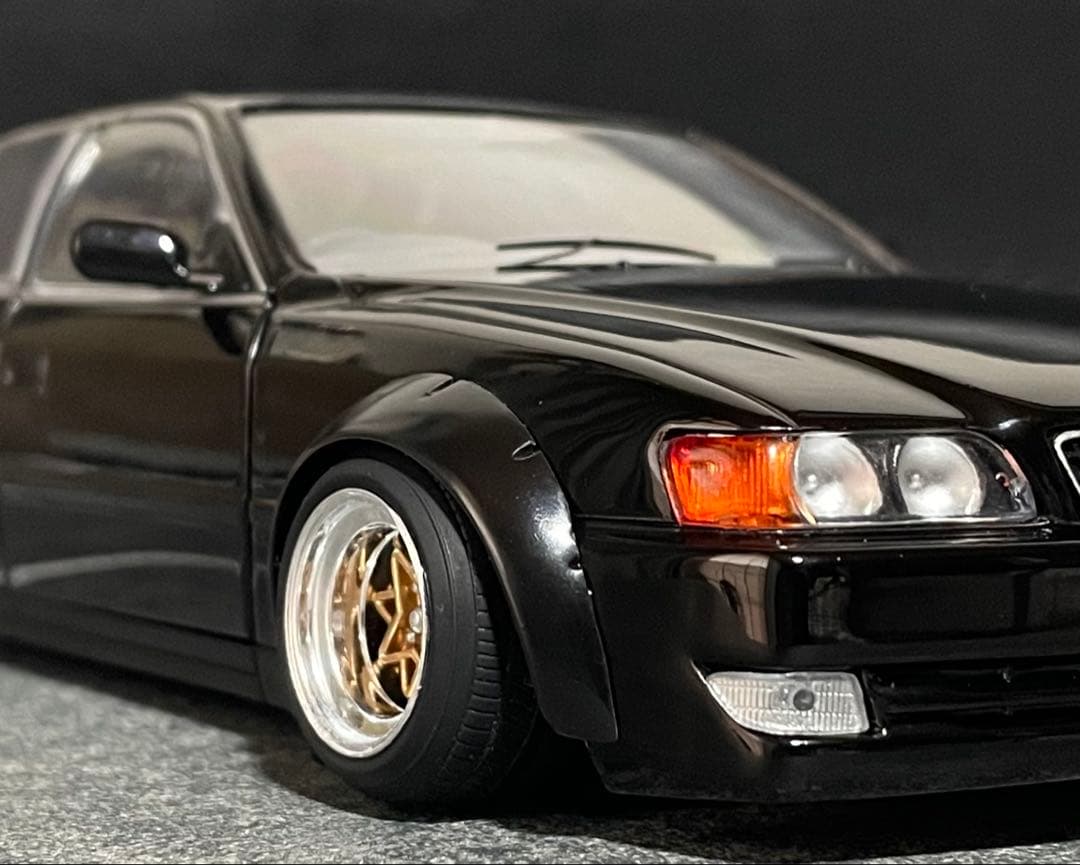 1/24 アシェット 国産名車 TOYOTA チェイサー改 旧車 カスタム