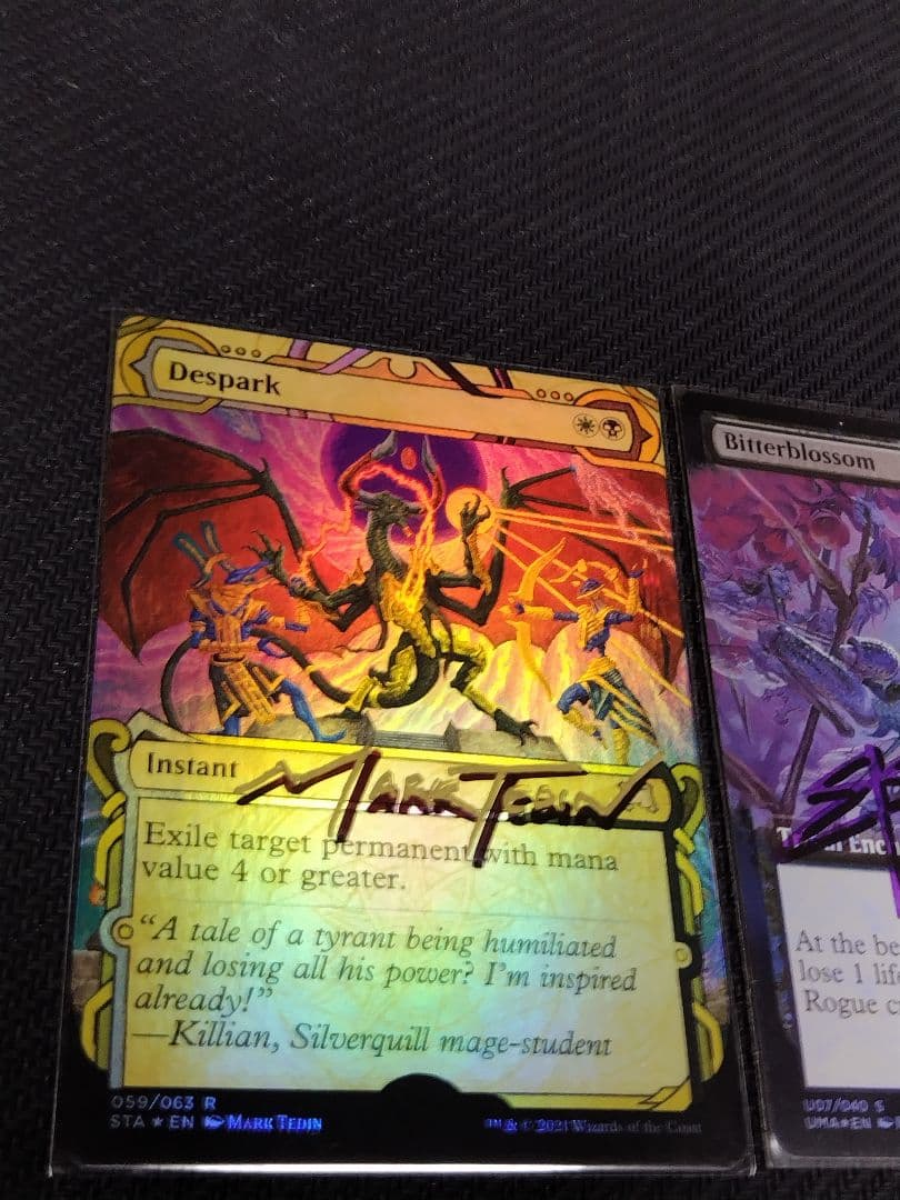 MTG Despark & Bitterblossom サイン入りAP