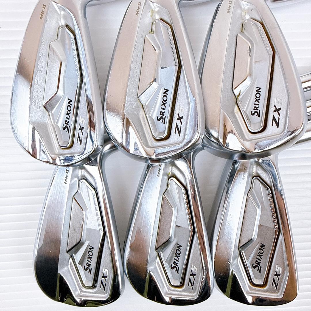 SRIXON　ZX5 MkⅡ　アイアンセット　6本　ダイナミックゴールドS200