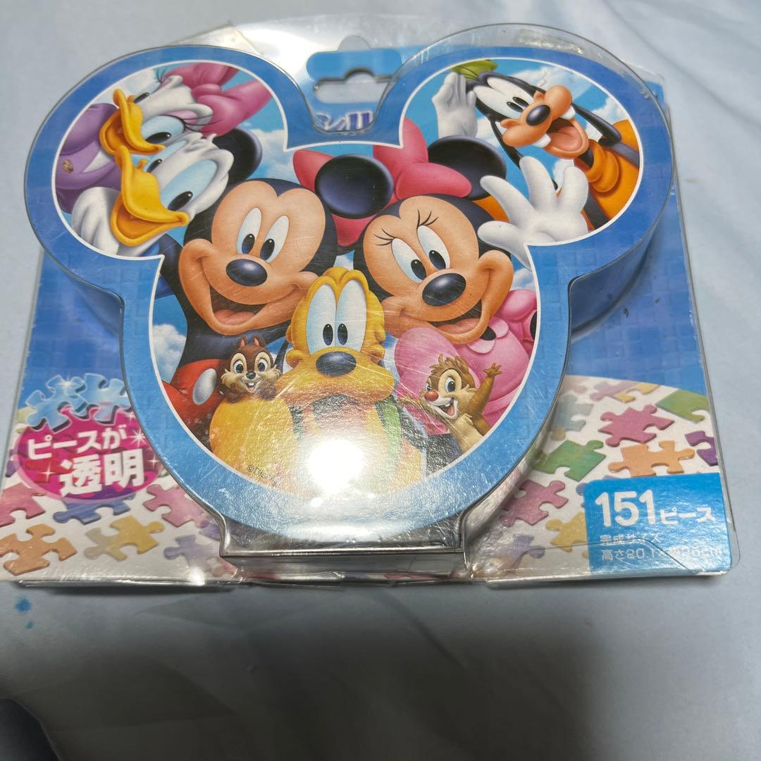 ディズニー ミッキー パズル 151ピース　フレーム
