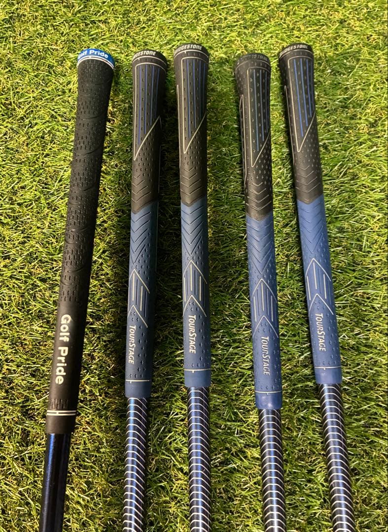 メンズクラブ14本フルセット BRIDGESTONEキャディバッグ付き