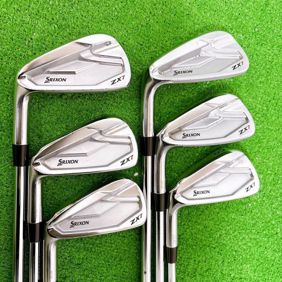 希少　スリクソン　SRIXON ZX7 アイアン 6本　セット　レフティ