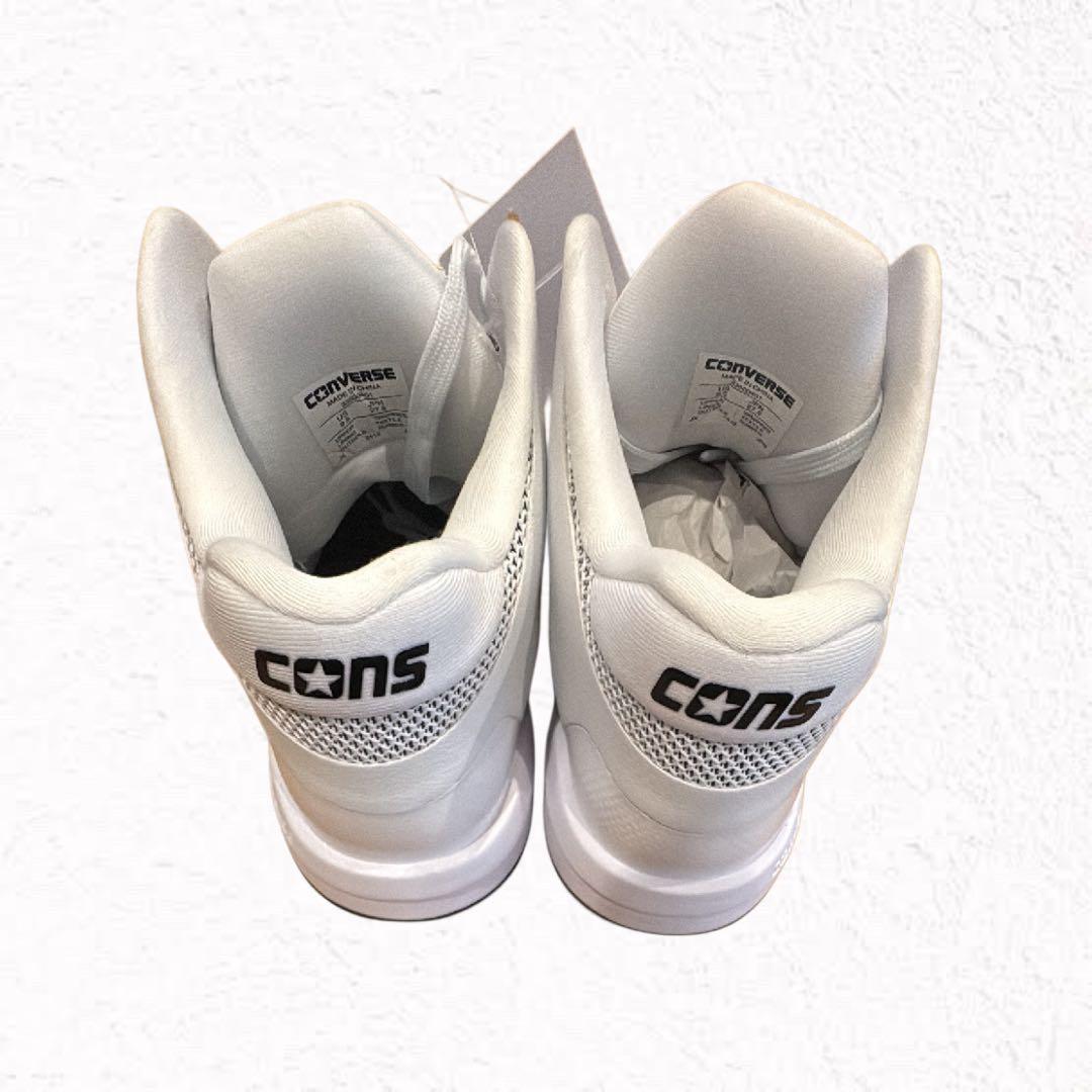 CONS ACCELERATOR MID ホワイト　27.5cm