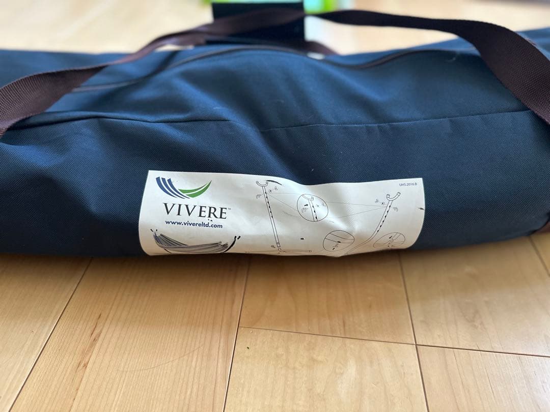 美品 VIVERE ハンモックスタンド カラフルストライプ