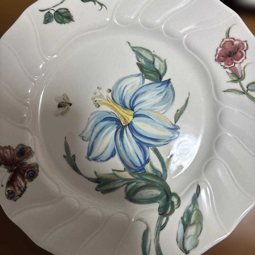 VILLEROY & BOCH 花のプレート5枚