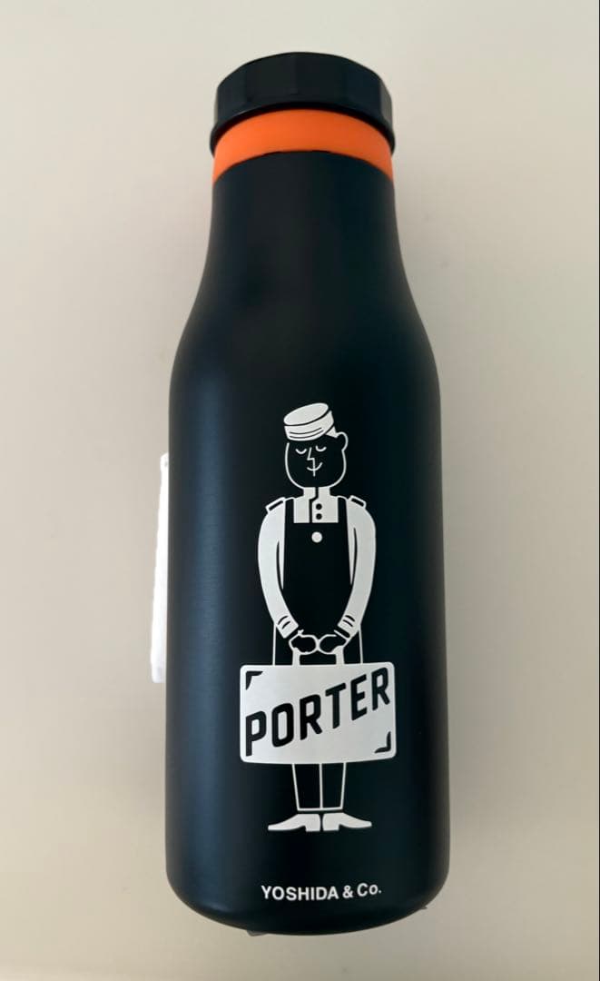 新品箱入り PORTER ステンレスボトル 473ml ブラック