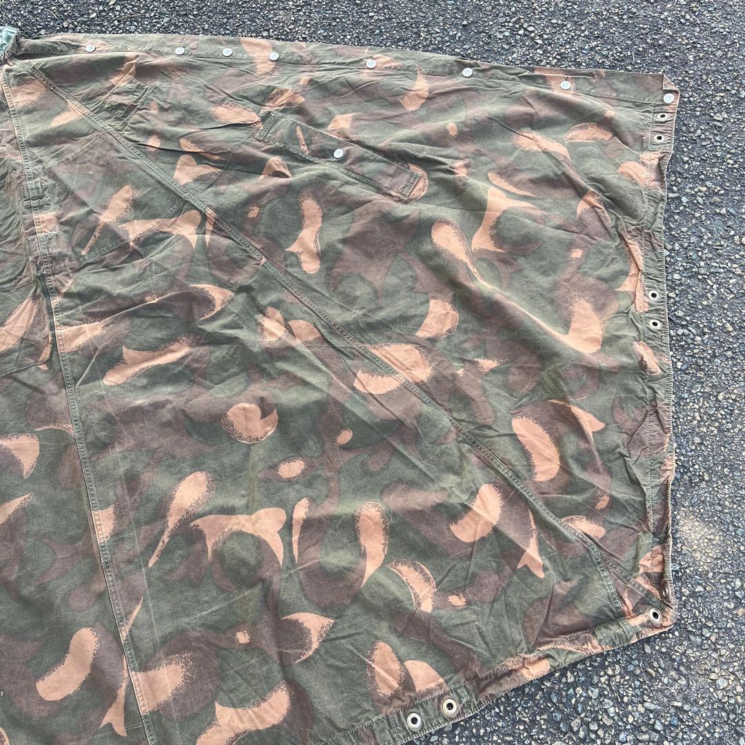 希少、入手困難！ハンガリー軍幕　ポンチョテント　2枚セット