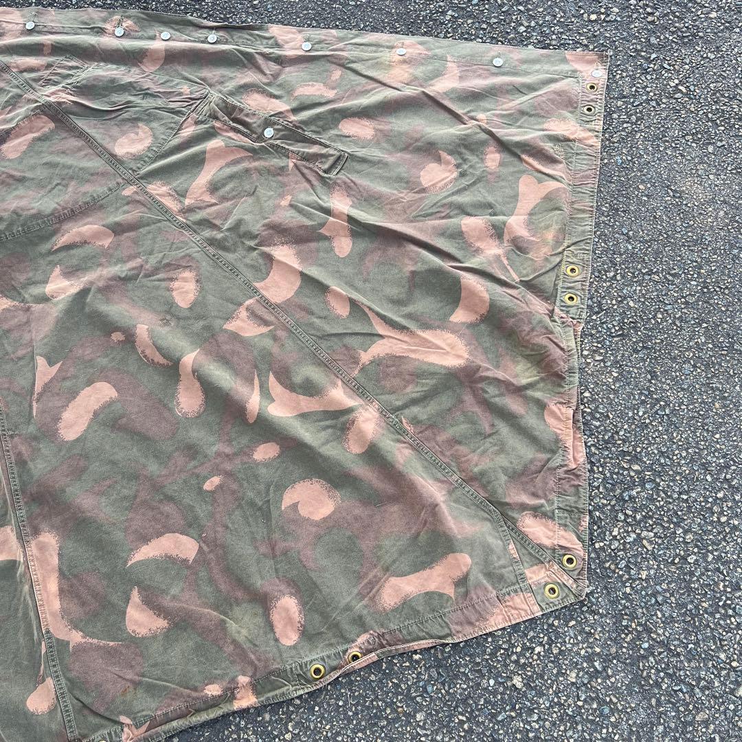 希少、入手困難！ハンガリー軍幕　ポンチョテント　2枚セット