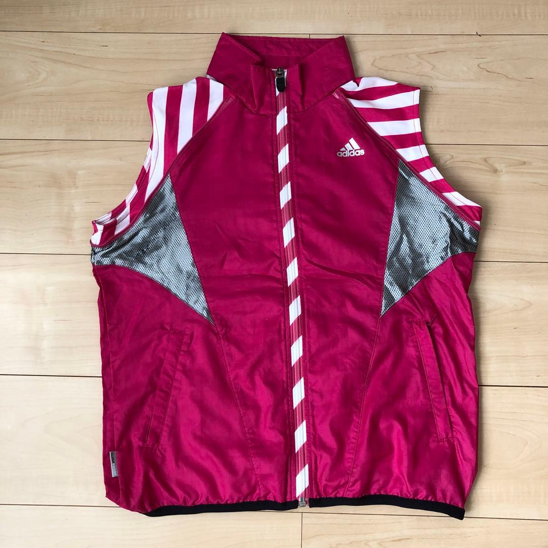 adidas ピンク ジャケットとパンツセット