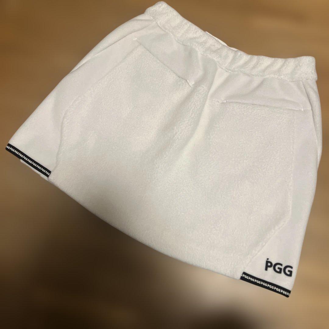 PGG ゴルフウェア ホワイトボア スカート