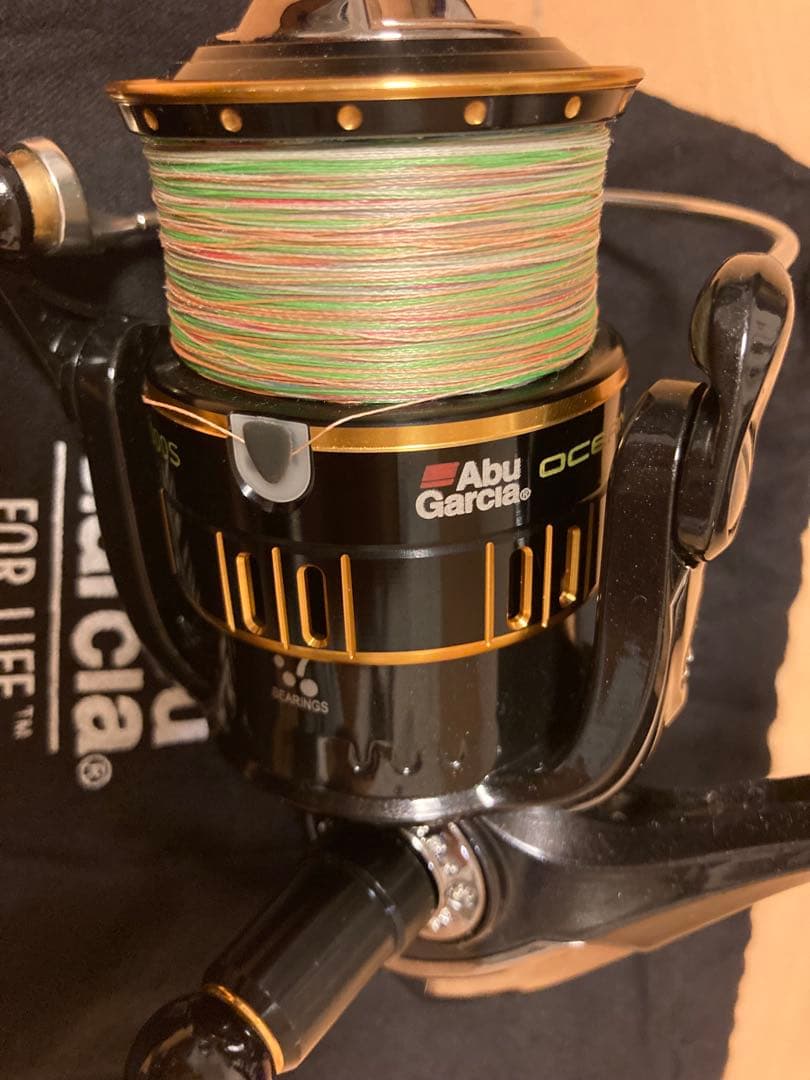 Abu Garcia オーシャンフィールド5000S 予備スプールと収納袋付き