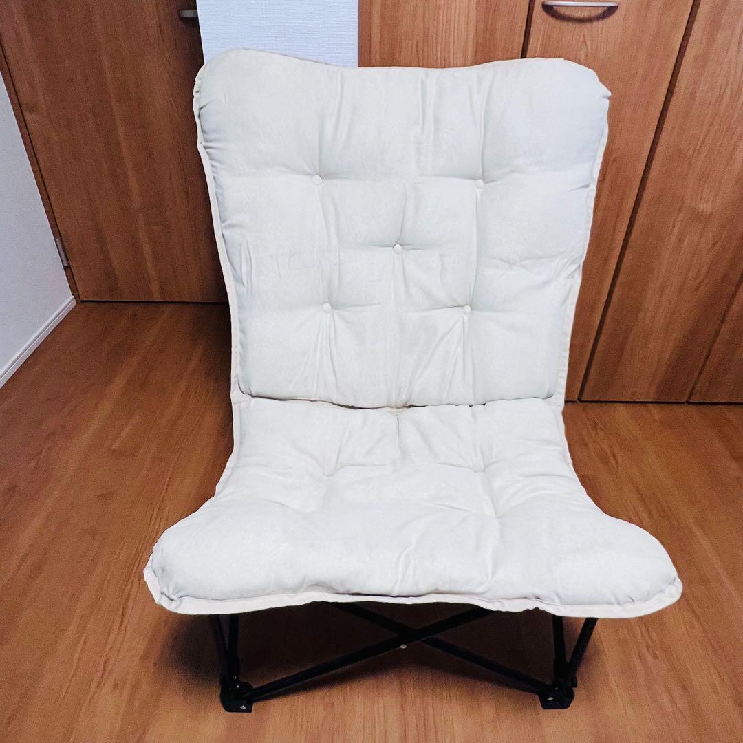 ニトリ 洗える バタフライチェア　折りたたみチェア 2脚セット