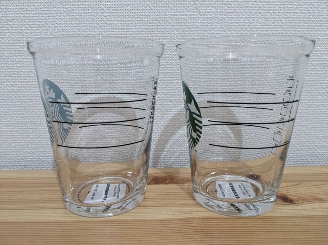 【新品未開封】スターバックス コールドカップグラス 2個セット