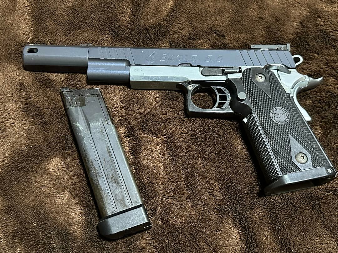 【完動品】KSC STI イーグル 5.5 ハイブリッド ガスガン 箱付