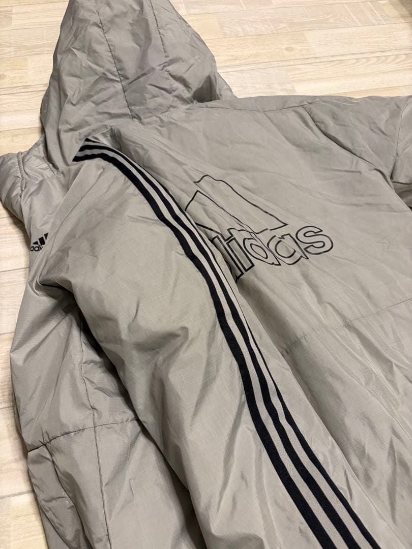 adidas フード付き　ベンチコート　2xl