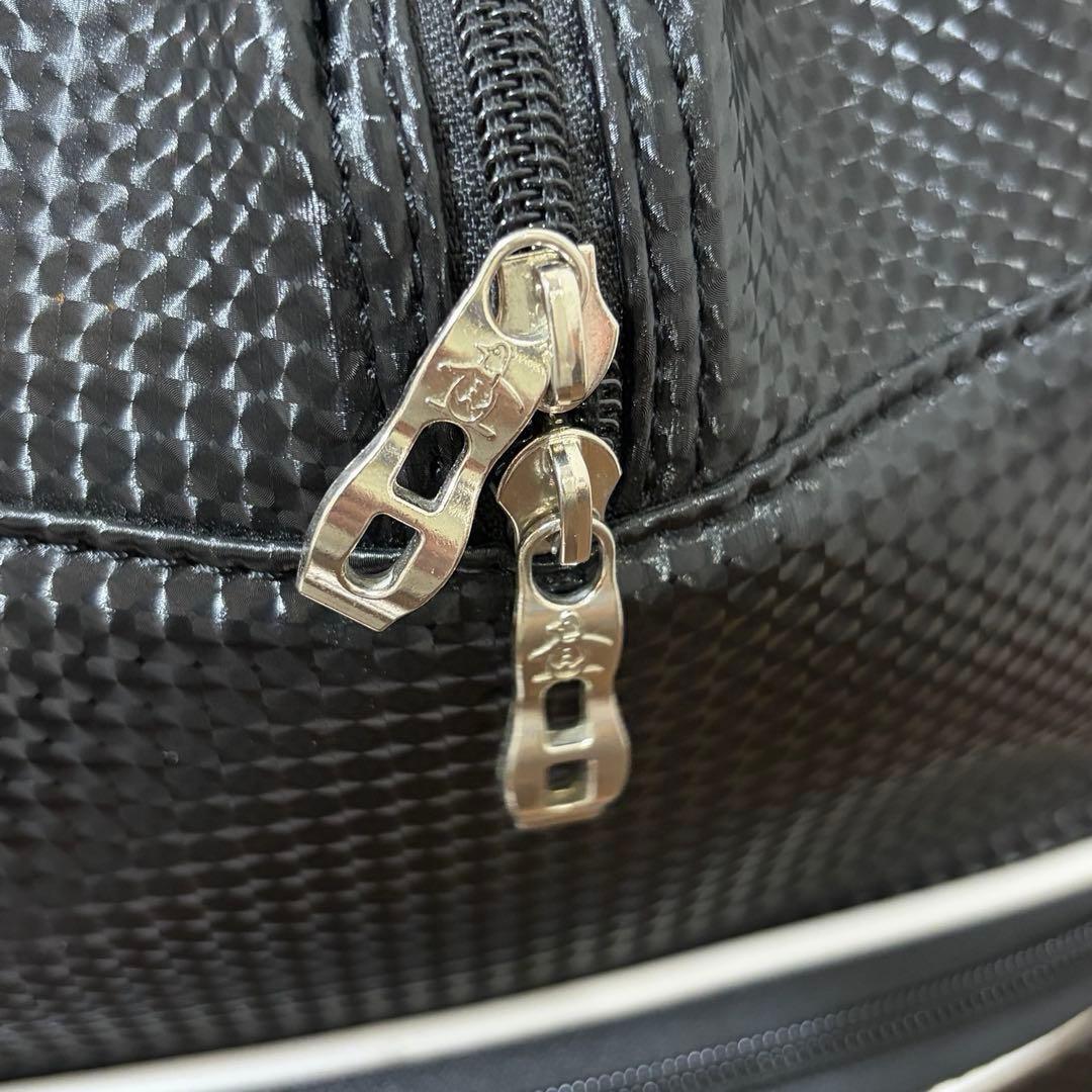 MUNSING WEAR マンシングウェア　ボストンバッグ　2層式　黒