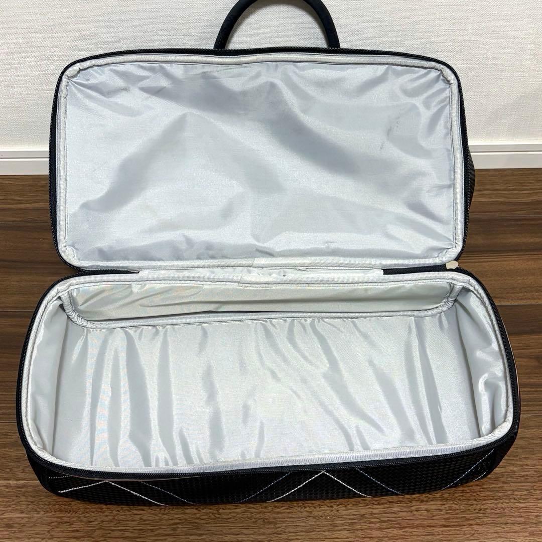 MUNSING WEAR マンシングウェア　ボストンバッグ　2層式　黒