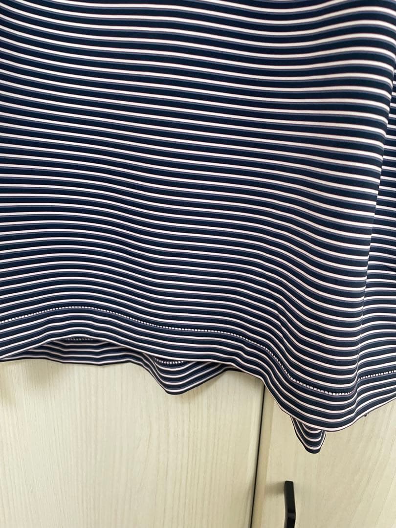 【新品タグ付】PETER MILLAR M 紺 ゴルフ UPF50