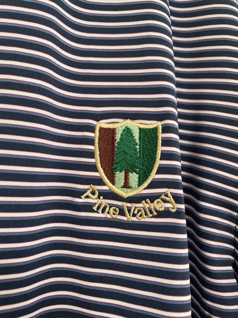 【新品タグ付】PETER MILLAR M 紺 ゴルフ UPF50
