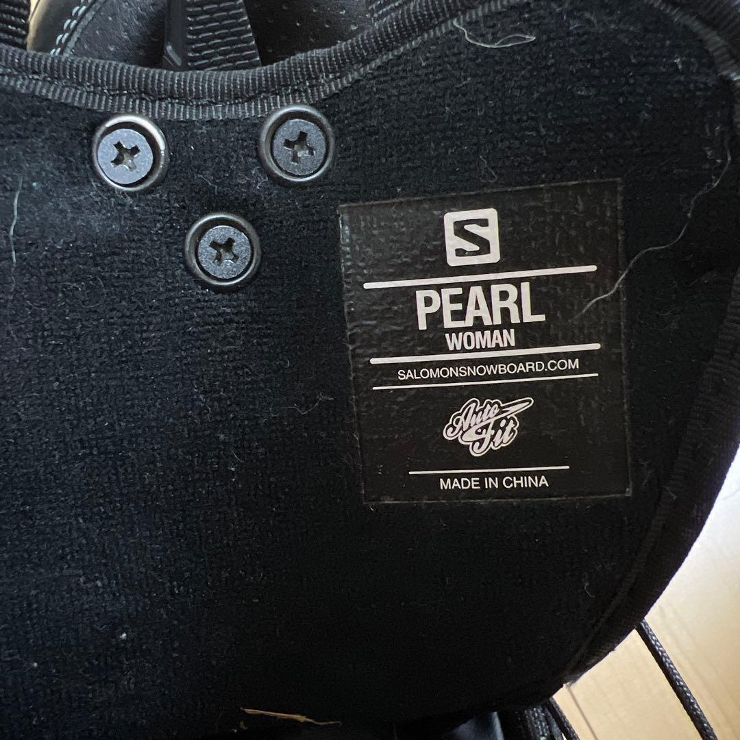 【美品_即日発送】SALOMON スノボブーツ PEARL 23.5cm