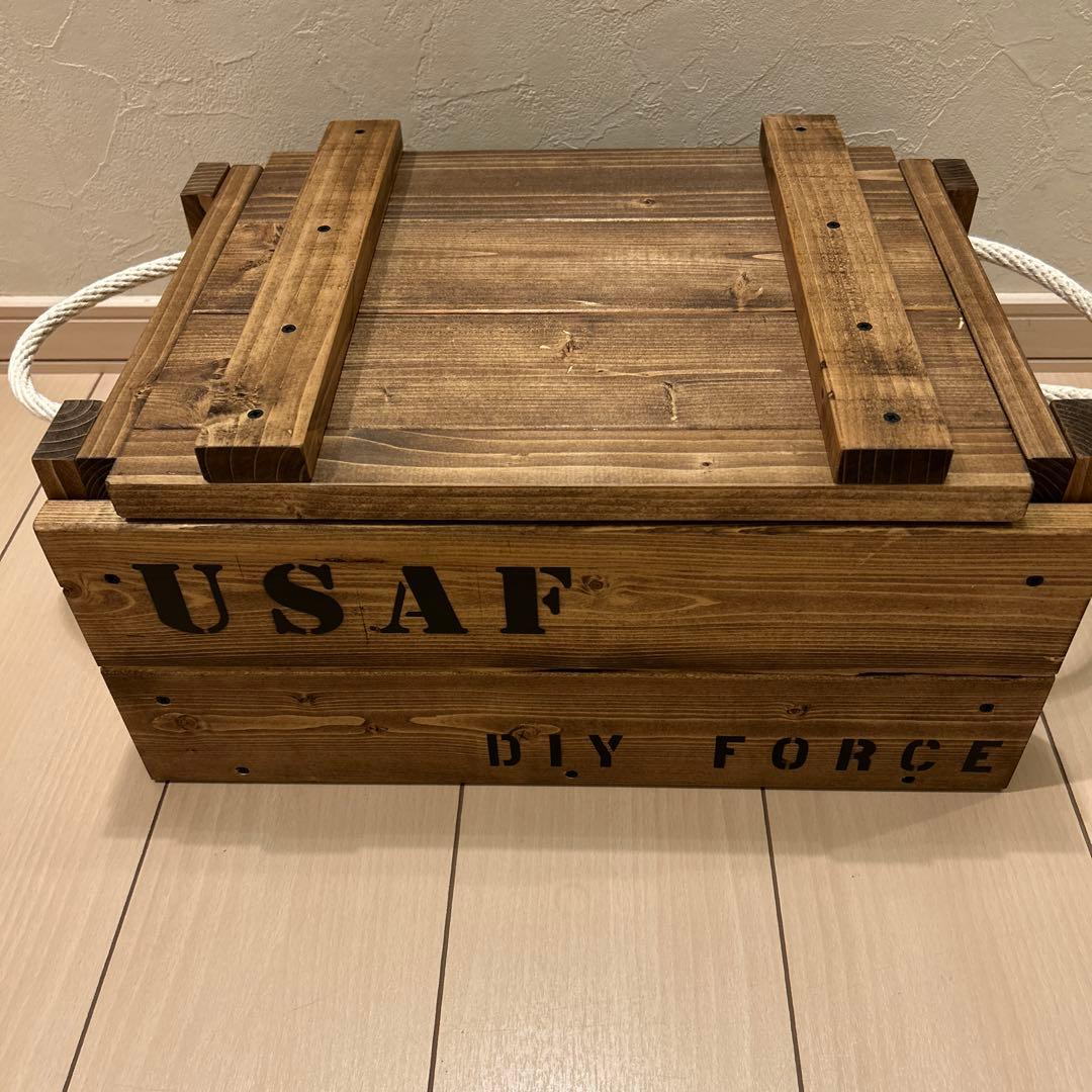 ミリタリー風収納BOX
