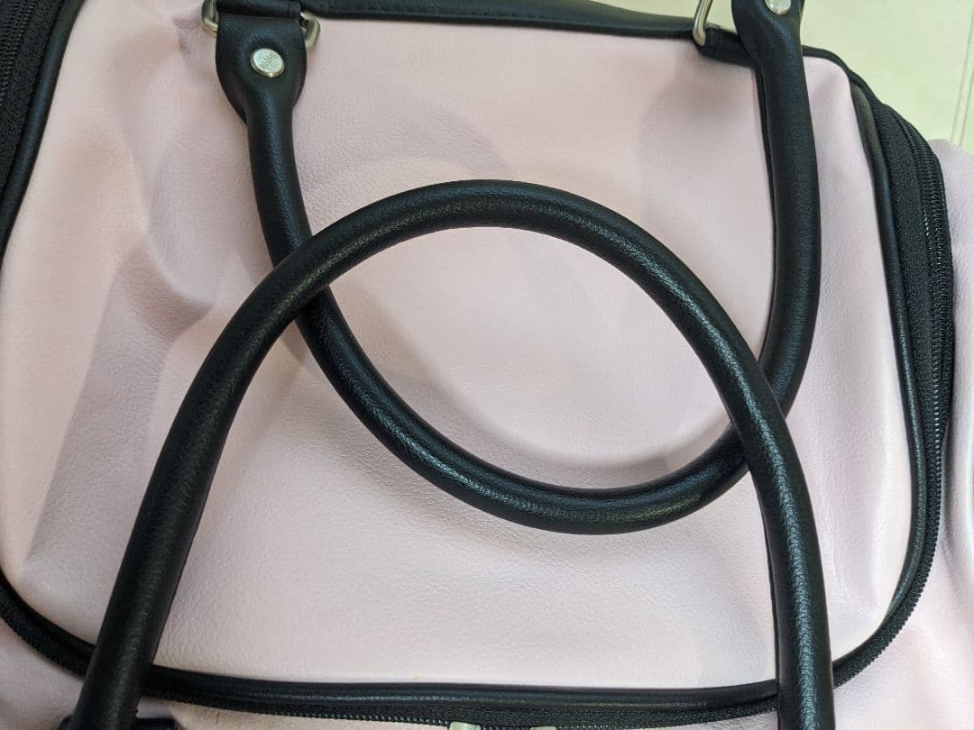 美品　M-U SPORTS ピンク ボストンバッグ ゴルフバック