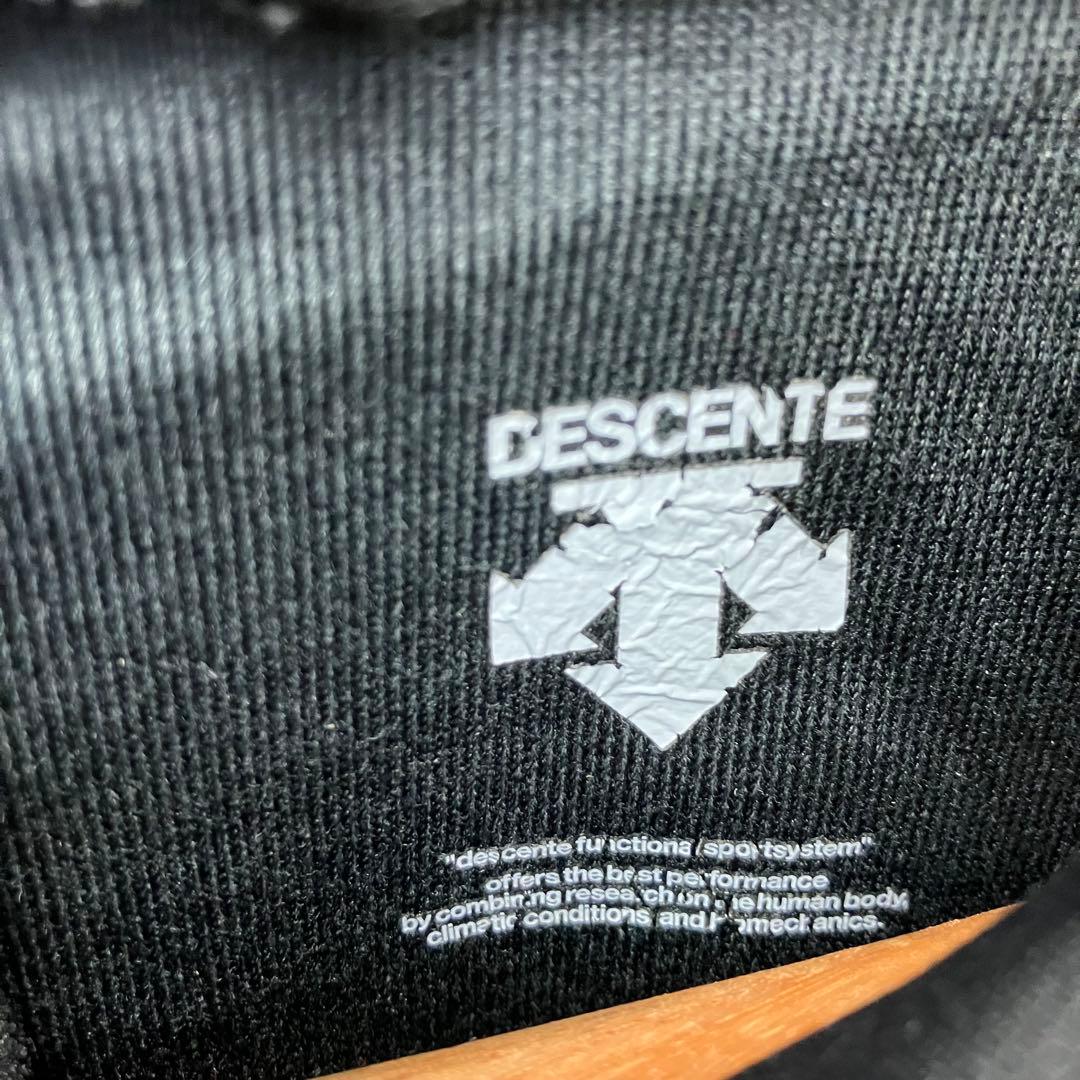 DESCENTE デサント ウォームアップウェア セットアップ 裏起毛 黒