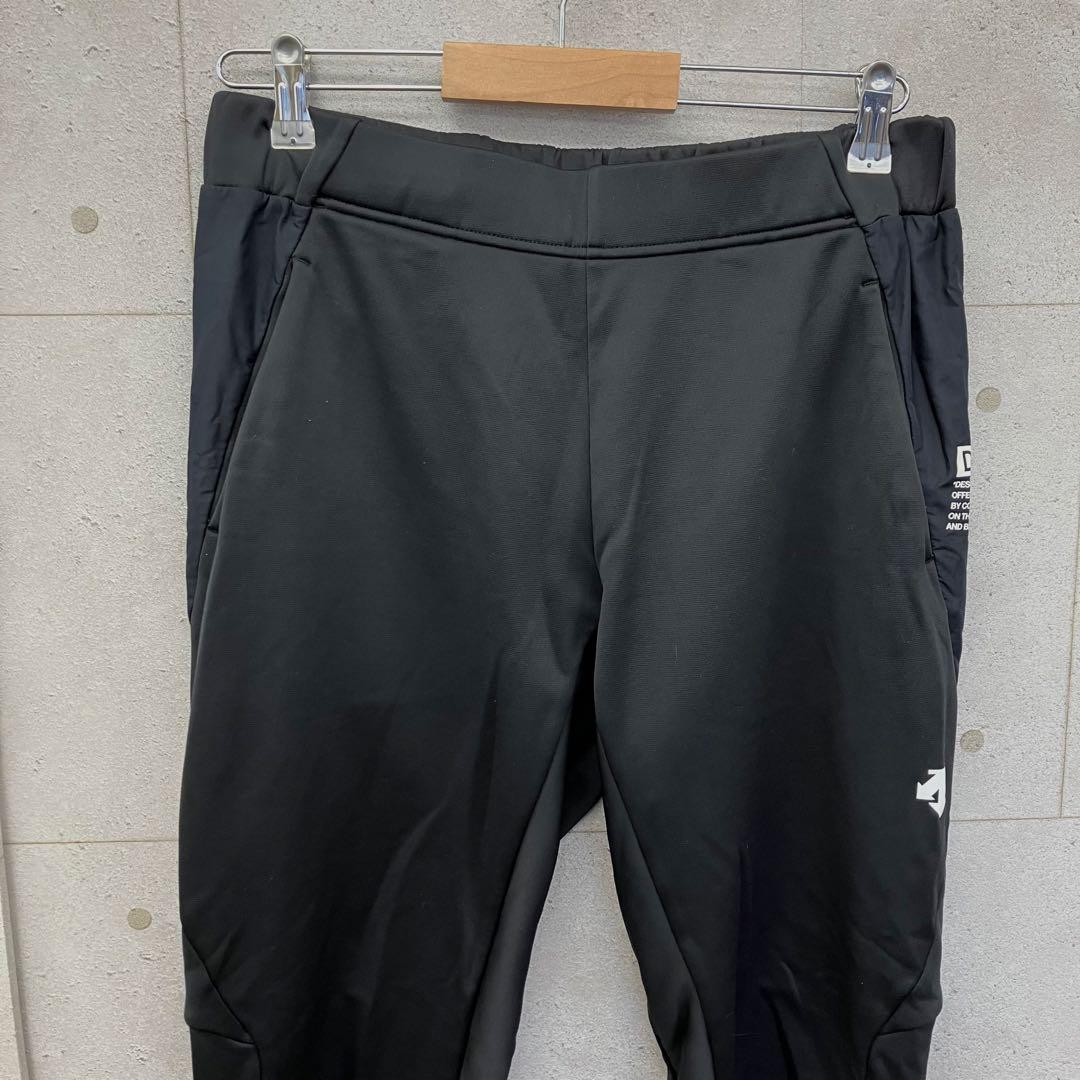 DESCENTE デサント ウォームアップウェア セットアップ 裏起毛 黒
