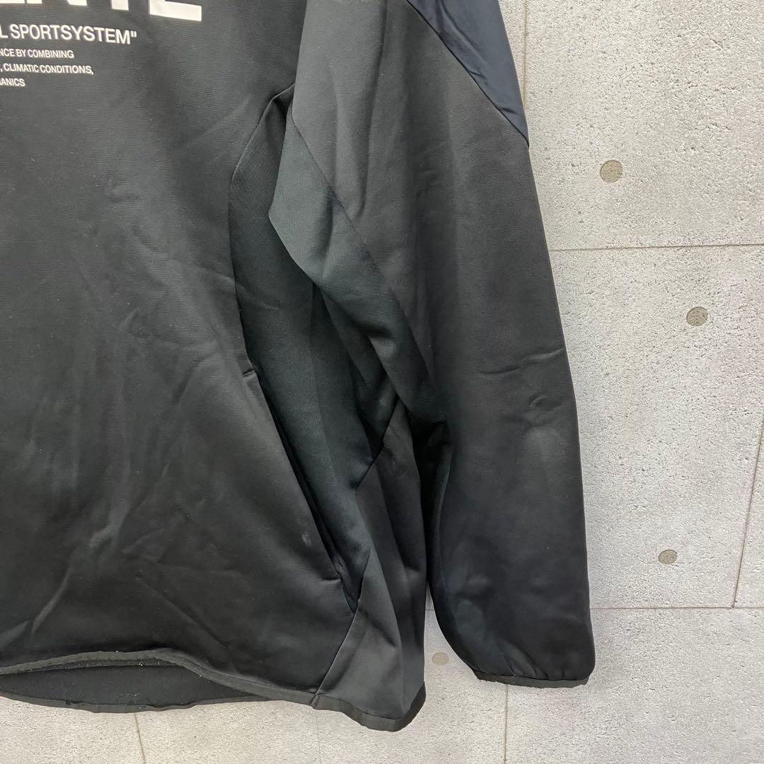 DESCENTE デサント ウォームアップウェア セットアップ 裏起毛 黒