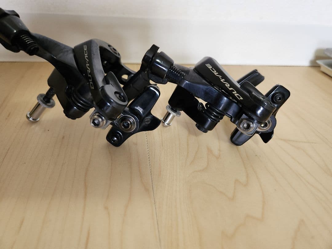 メンテ済み SHIMANO シマノ 前後セット BR-R9100 デュラエース