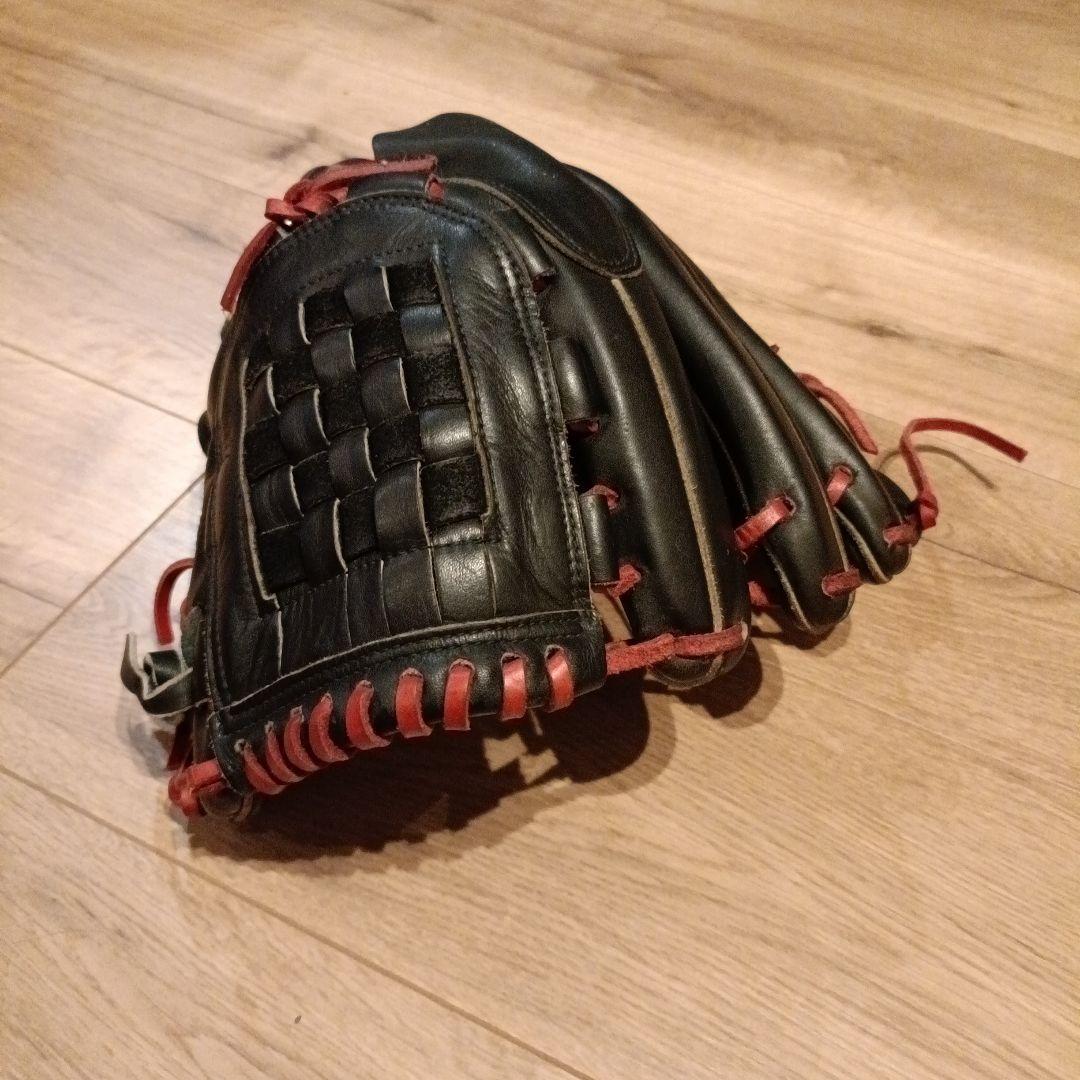 ミズノ 軟式グローブ 特別注文 本革　レア　ビッグエム