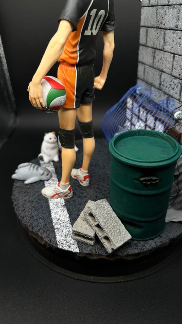 ハイキュー　日向　ゴミ捨て場の決戦　フィギュア　ジオラマ台座　メルカリ