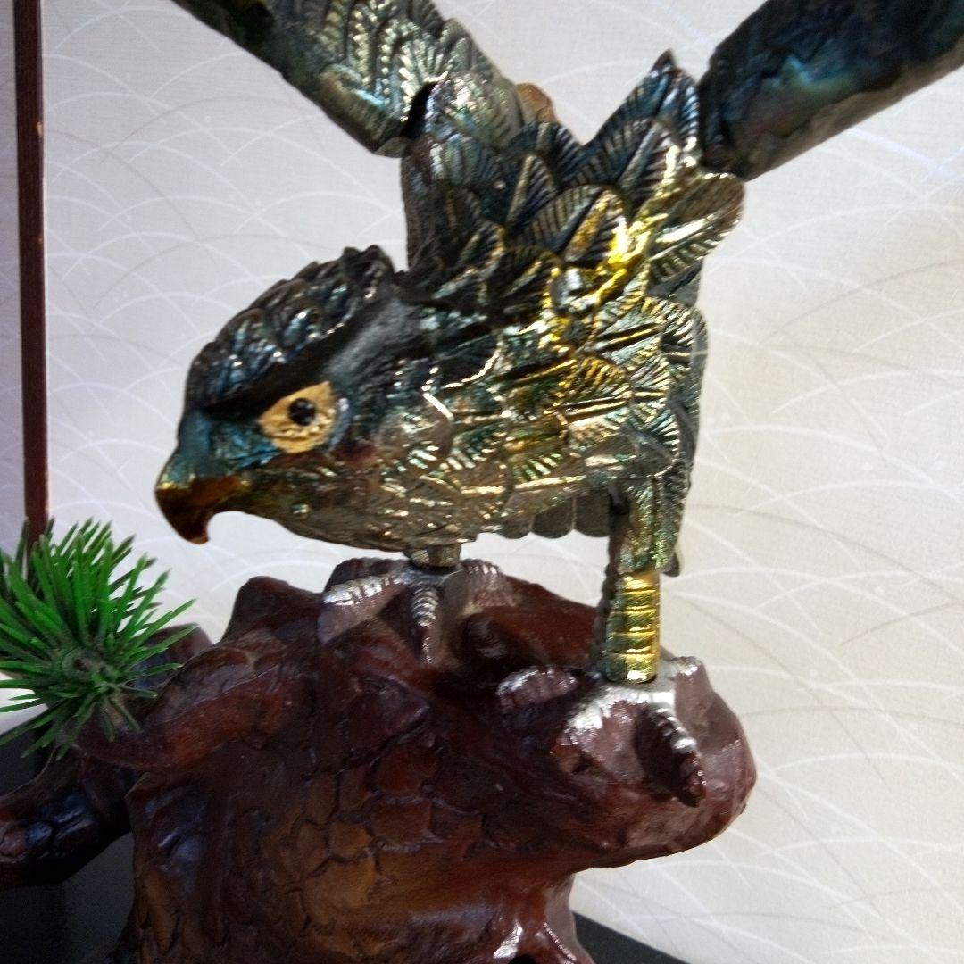 鷲？鷹？置物金属製