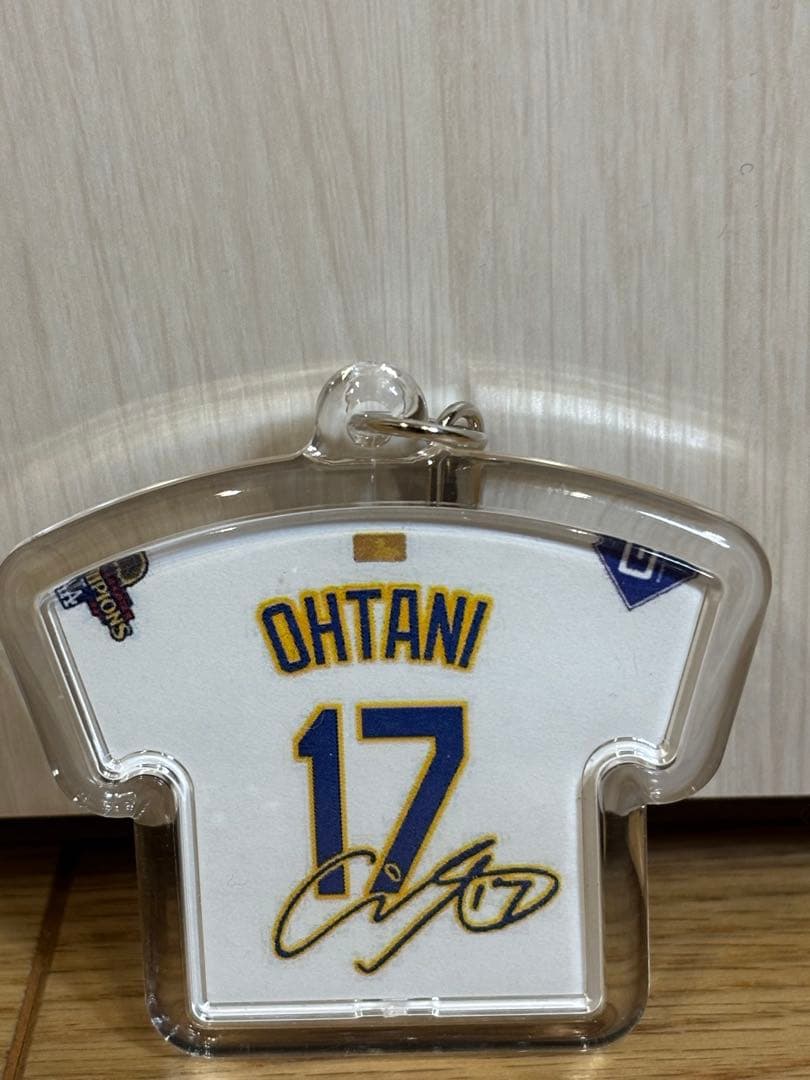 ⭐️大谷翔平 ユニフォーム型キーホルダー⭐️ 日本代表＋ドジャース3点 世界一パッチ