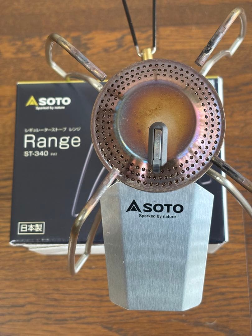 ST-340 SOTO レギュレーターストーブ Range（レンジ）
