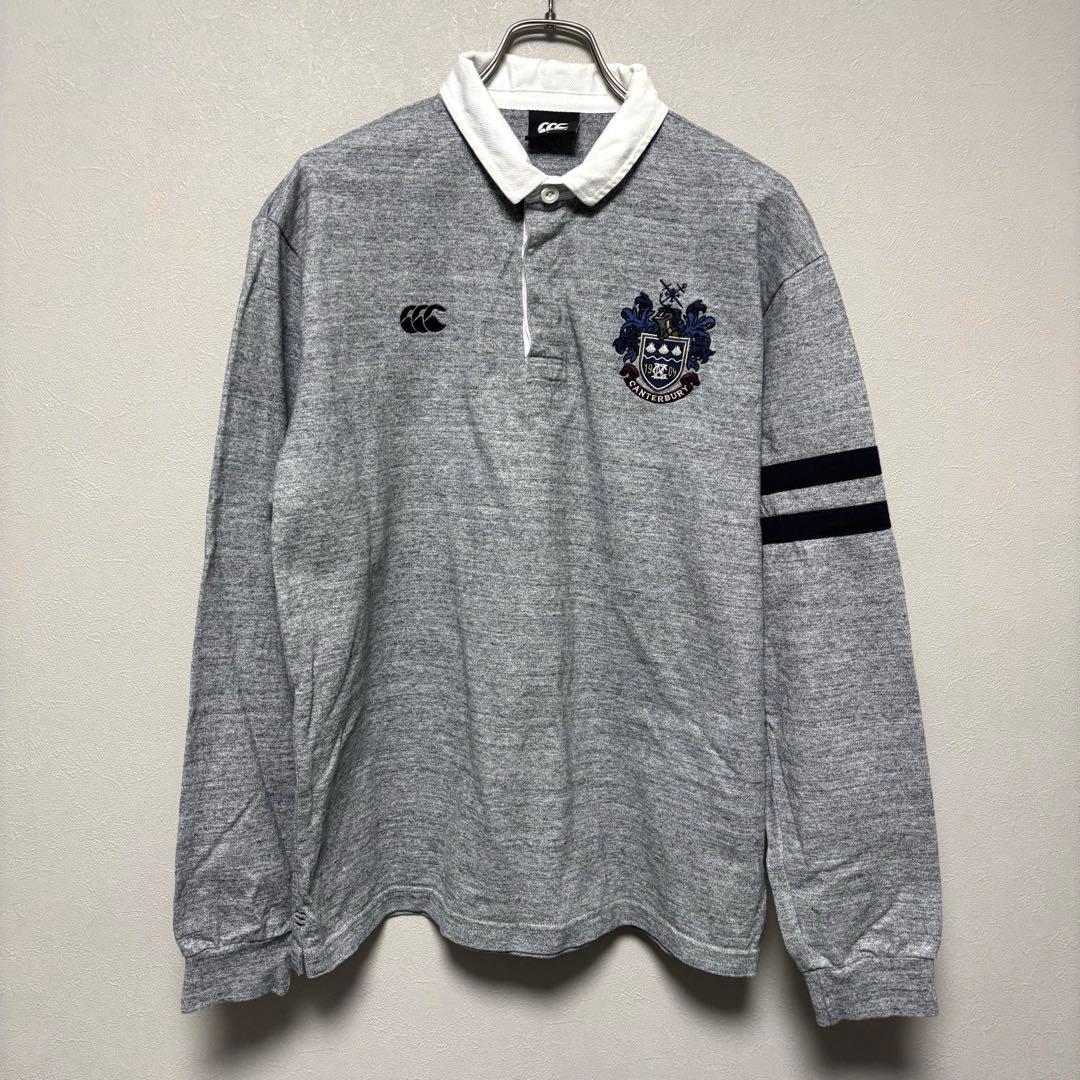 CANTERBURY カンタベリー ラガーシャツ長袖ポロシャツユニフォーム L