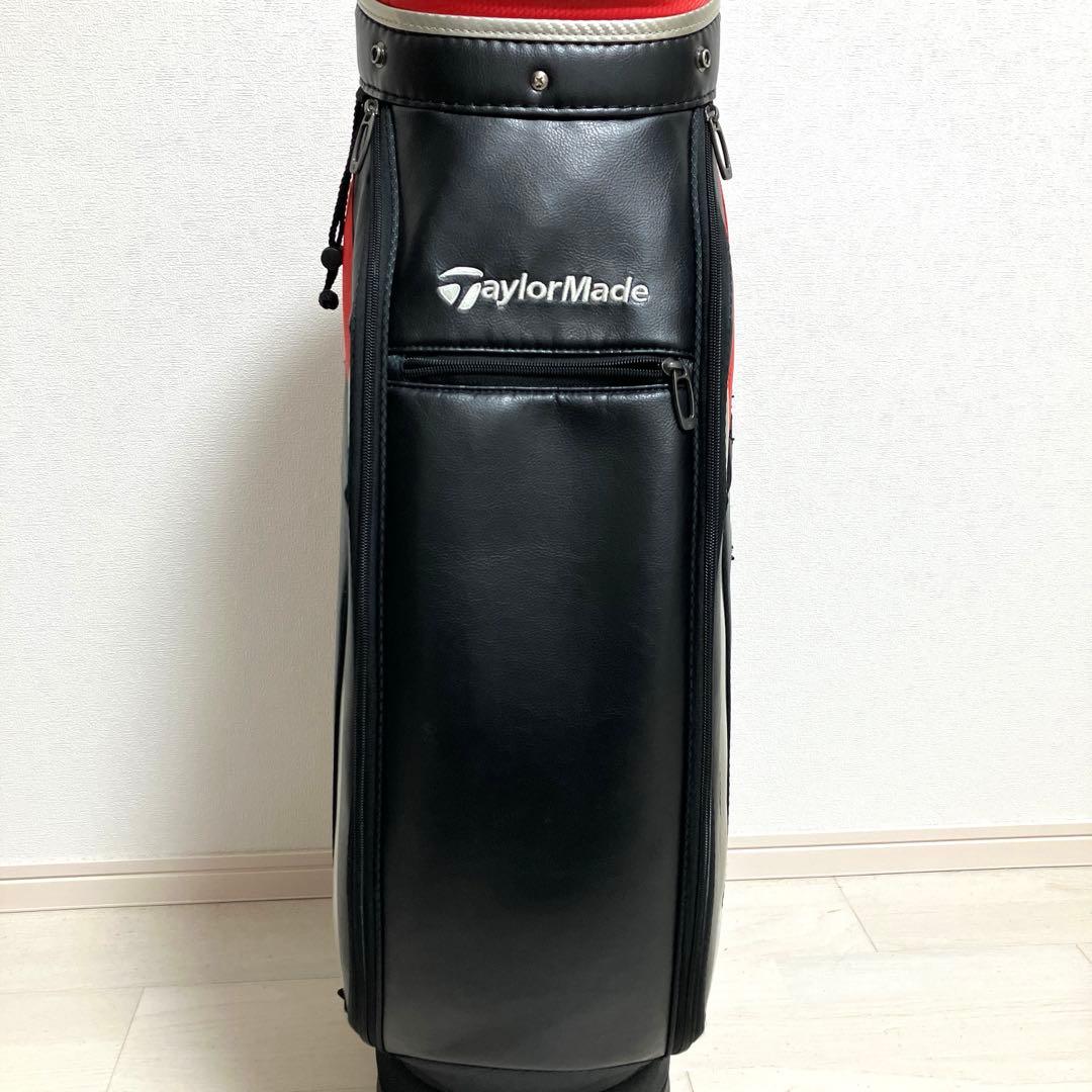 TaylorMade キャディバッグ 黒赤