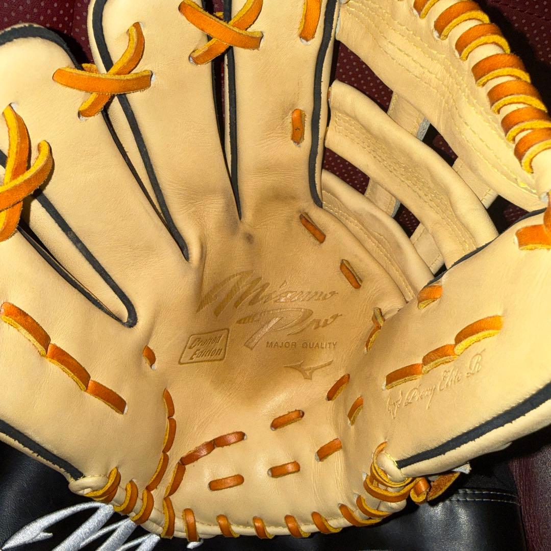 Mizuno Pro軟式グローブ（左用）＋クリーナー サイズ11.5〜12