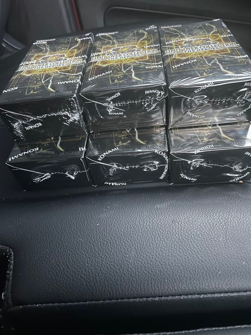 遊戯王 リミットオーバーコレクション 6boxシュリンク付き